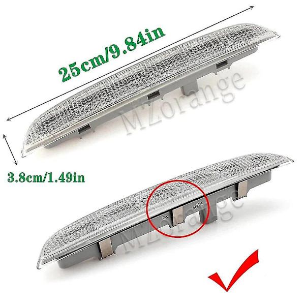 2024 Kolmas jarruvalo Mitsubishi Outlander Gf4w Gf8w 2013 2014 2015 2016 Takkiin asennettava takajarruvalo 8334a113 Tarvikkeet