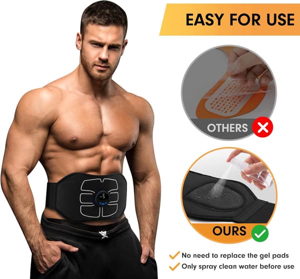 ABS stimulator, mavemaskine, mavetoningsbælte, bærbar-FA-