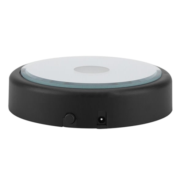 3D Multicolor 4 LED Lys Lampe Base Stativholder Til Krystal Gla