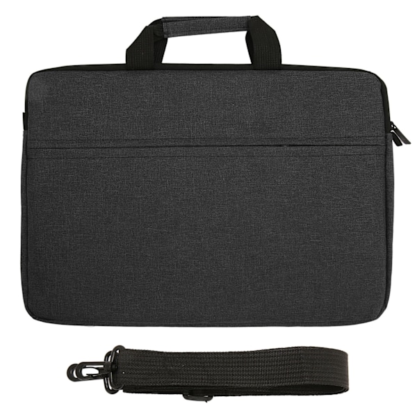 15,6 tums laptopfodral vattentät polyester case Bärbart case för resor affärsresa Svart
