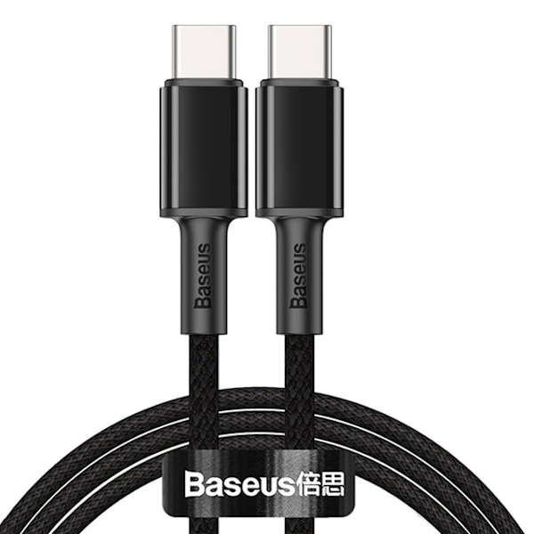 Baseus 100W USB Type C till USB C PD-kabel Snabbladdning USB C svart black