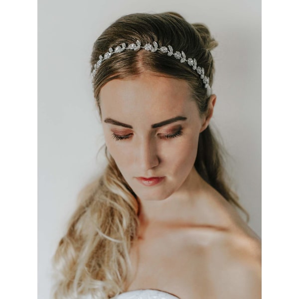 Rhinestone Bridal Headpiece Crystal Wedding Headband Hair