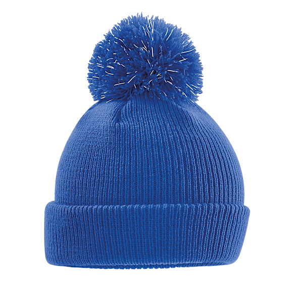 Beechfield Barn/Barn Reflekterande Beanie One Size Ljus Royal Blå Bright Royal Blue One Size