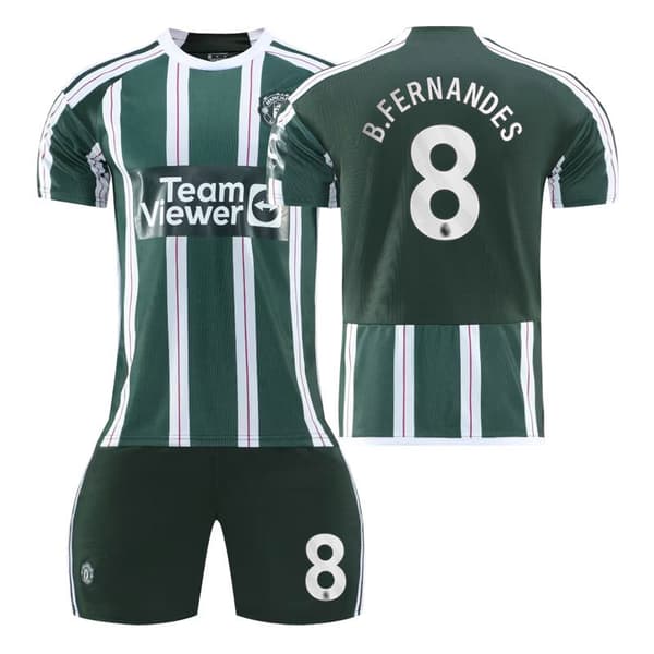 Manchester United bortaställ 23/24 8 B.FERNANDES-FA- 8 B.FERNANDES Barnstorlek18