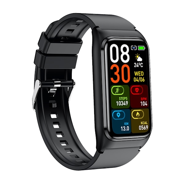 TK75 Smart Armbånd Din ultimative træningsmakker Sort