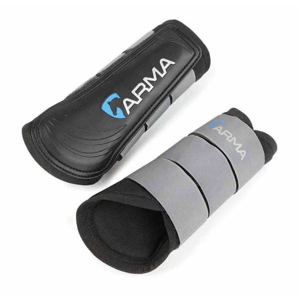ARMA Air Motion Hästborstskydd (2-pack) Cob Wide Grå Grey Cob Wide