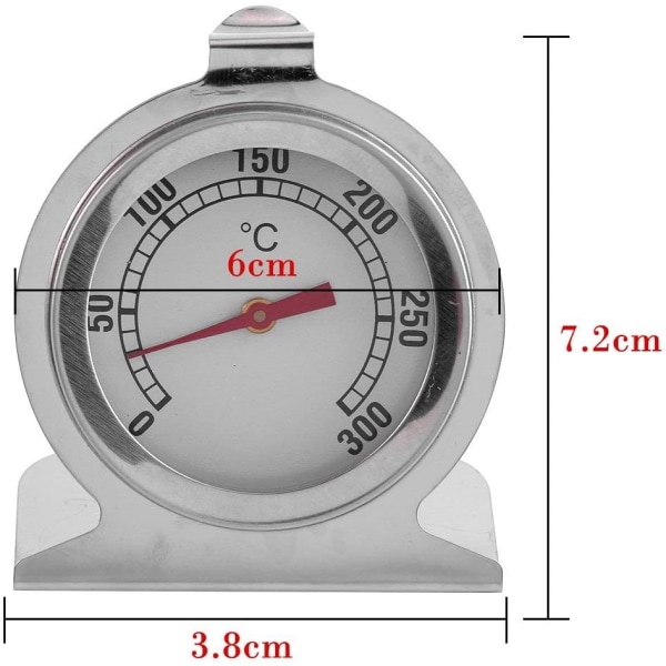 Stekeovnstermometer Overvåking 0℃~300℃ Termometer Kjøkken Baking