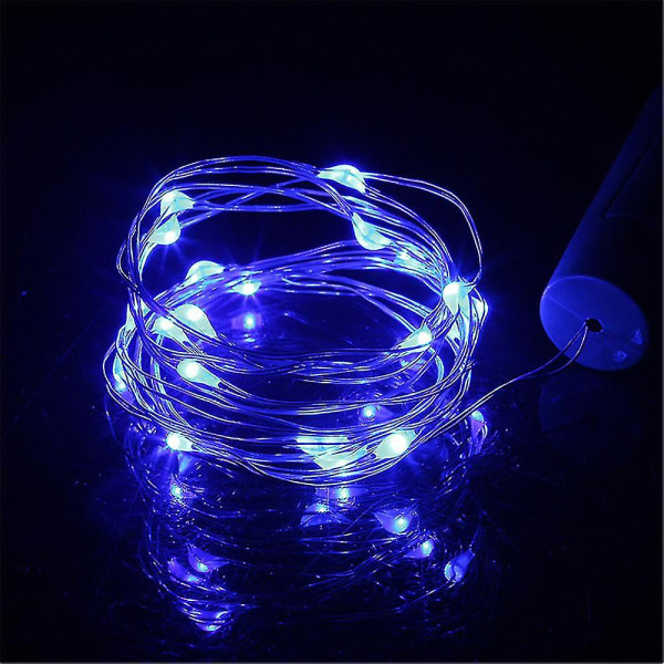 30 stk. 20 LED flaske loops - Jul gratis fragt