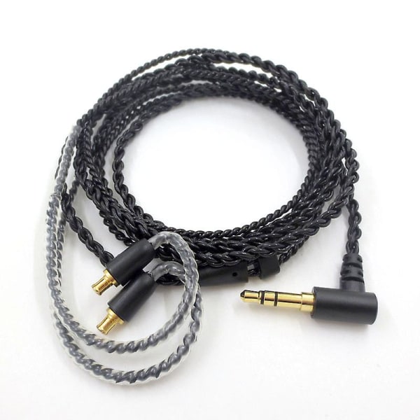 Audio-technica Ath-ls50 E40 E70 Ckr100 Cks1100 (a2dc-liitin) -korvaava äänikaapeli Black