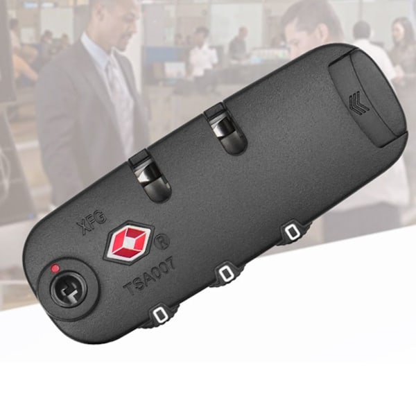 3-siffrigt kombinationslås Customs Password Lock TSA