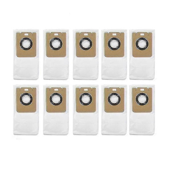 10 kpl pölynimupussin suodattimia Xiaomi Dreame Bot D10 Plus Rls3d -robotti-imurille