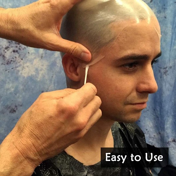 1 stk Bald Cap til Makeup STOR STOR Large Large Large