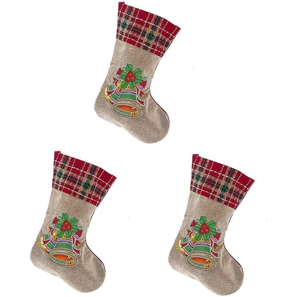 5D Diamond Painting Christmas socks - Christmas decoration gift