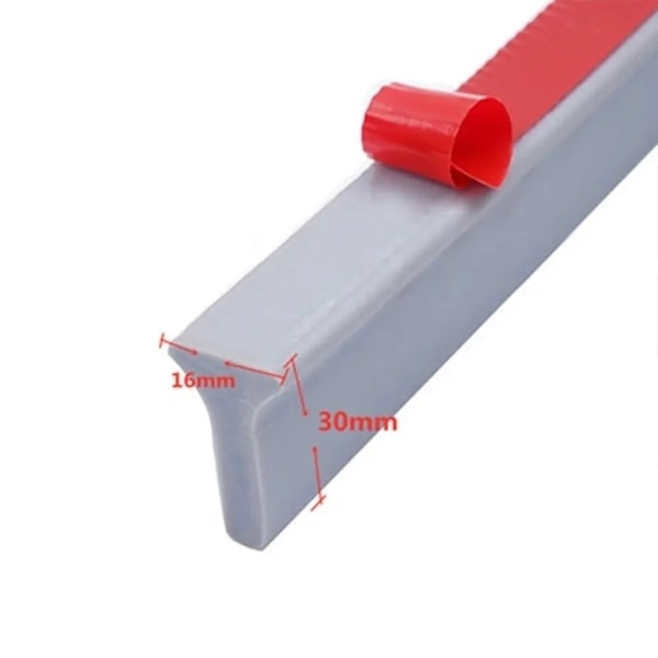 Vattenstopp Vattenhållare remsa - 200cm - Dusch - Badrum-Xin transparent