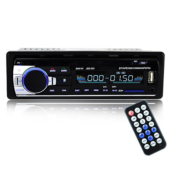 Bluetooth-kompatibel Jsd-520 Bilstereo 12v