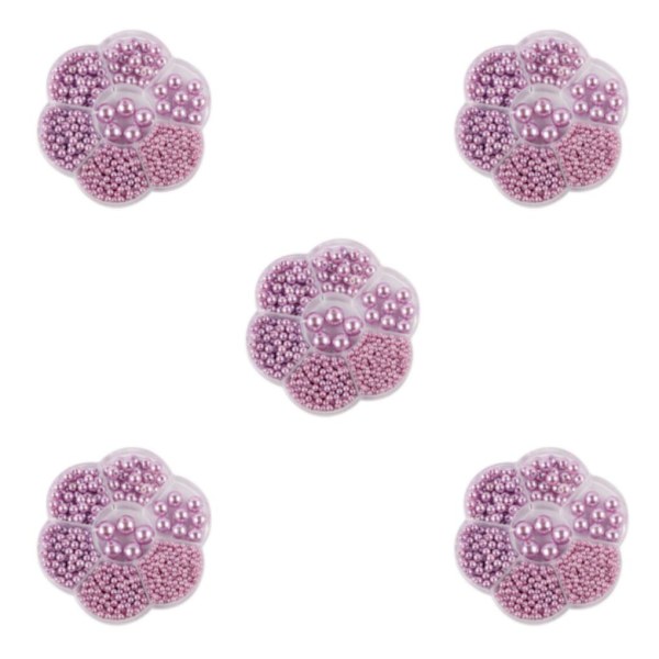 1/2/3/5 1150 st DIY-pärlor för att göra vackra smycken - Lila purple 5PCS