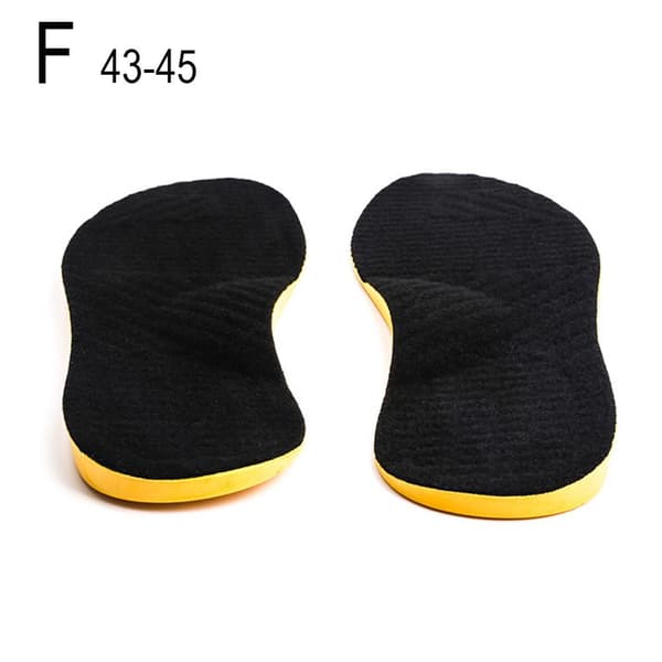 Supinationssåler til oversupination og høj svangstøtte black6 43-45