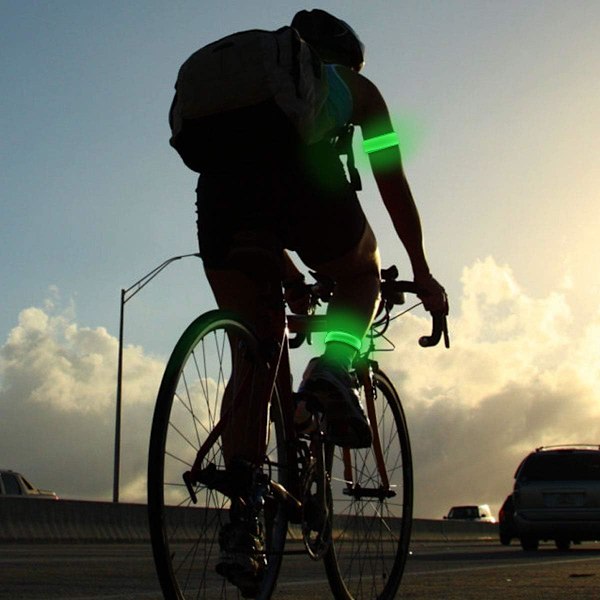 LED-armbånd, LED-reflekterende armbånd lysende armbånd
