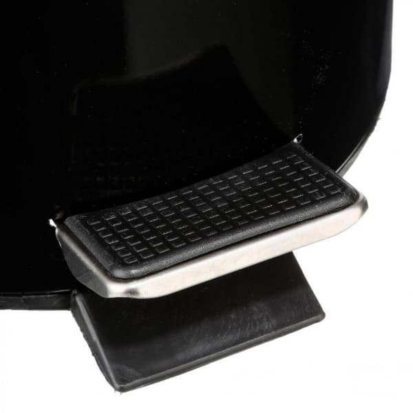 Pedalspand i Sort Metal - 3 L black 609
