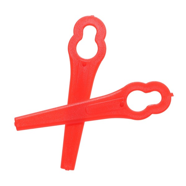 100st/ set Plastblad Kutter Grästrimmerblad RÖD red