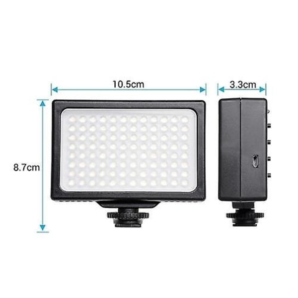 LED-videolys 3200K-5600K Dimbar LED-panel Bærbar