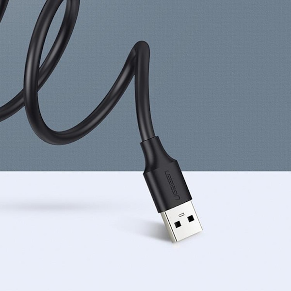 Ugreen Forlængerkabel USB Han til USB Hun 1,5m - Sort 100