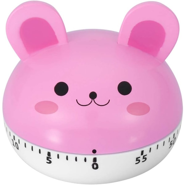 Kitchen Timer, Small Counter, Kitchen Timing Tool (Pink Rabbit)