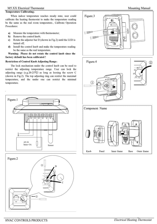 M59 Gulvvarme Elektronisk termostat temperaturregulering-FA-