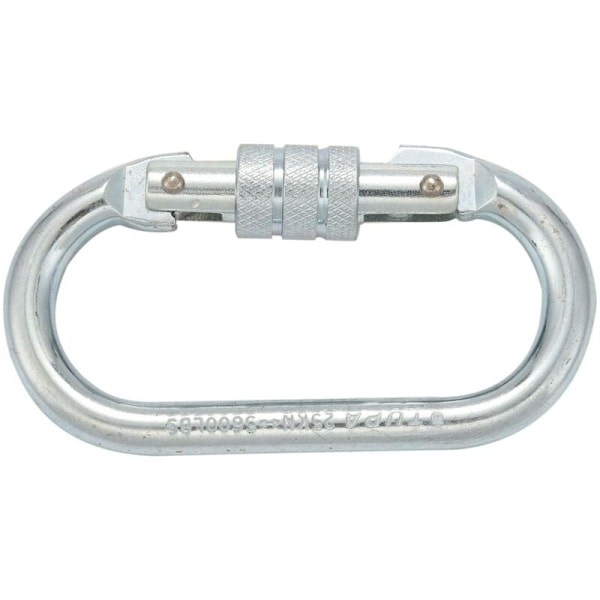 O 25KN Legering Stål Säkerhetsspänne Professionell Klättring Karbin Bergsklättringsspänne Master Lock