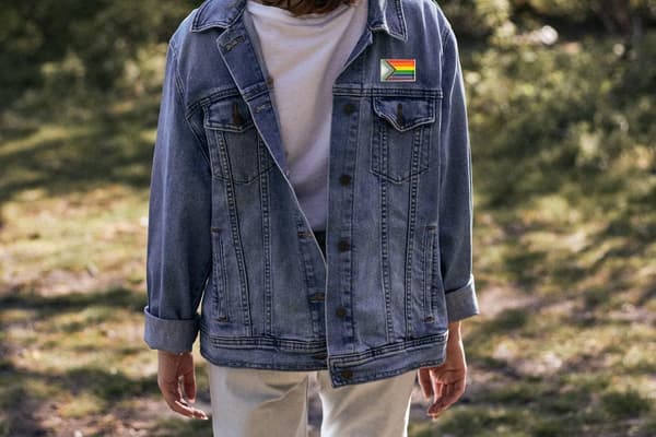5 kpl Progress Pride -pinssit rintamerkit lippu badge rintaneula merkit (Progress Pride)-FA-