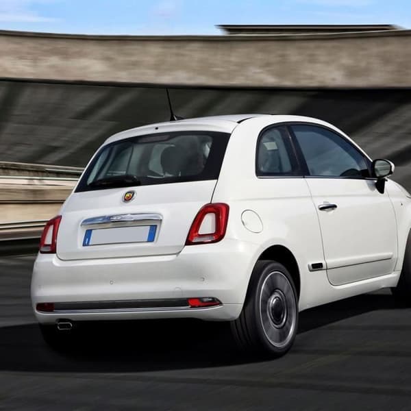 3D Abarth offisiell erstatningslogo-dekal for Fiat 500-FA-