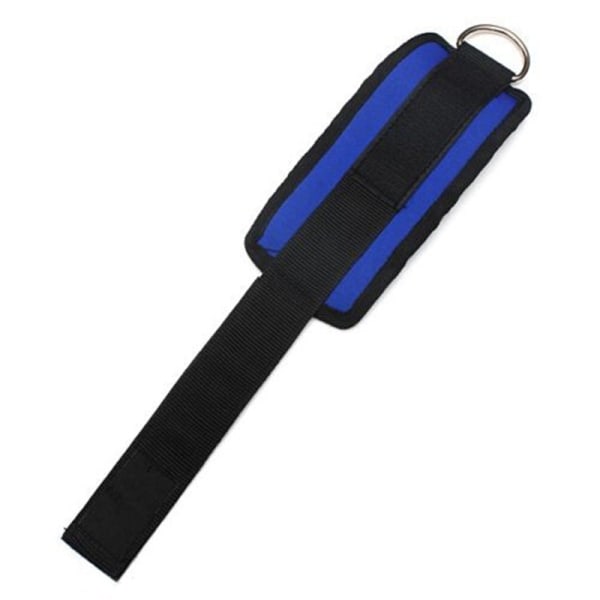 Gym Vektløfting Multi Ankelrem D-ring Th Blue