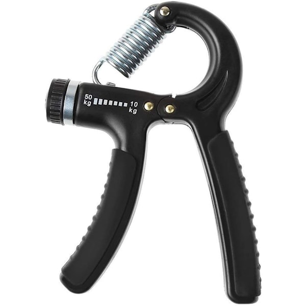 Håndtrener, håndtrening, justerbar grepstyrketrener underarm treningsenhet-SS1- black