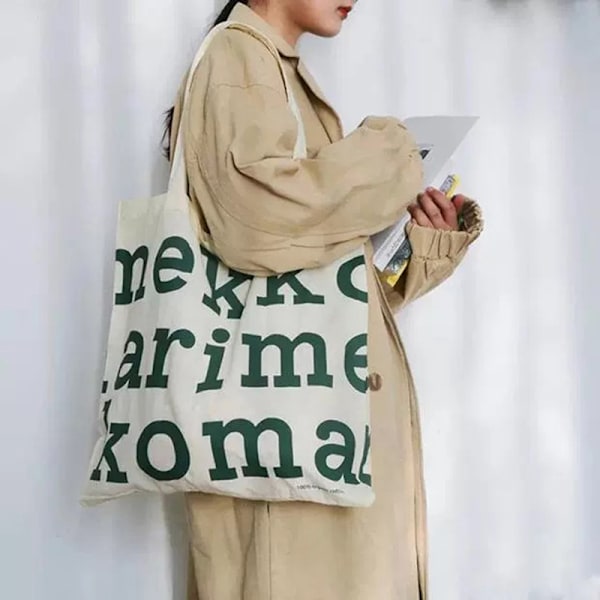 Damväska Casual Axelväskor med stor kapacitet Shopper Blue