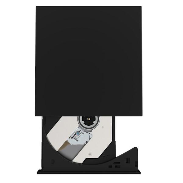 Ekstern Blu Ray Dvd Drev 3d, USB 3.0 og Type-c Bluray Cd Dvd Læser Slank Optisk Bærbar Blu-ray Drev til Macbook OS Windows Xp/7/8/10, Laptop