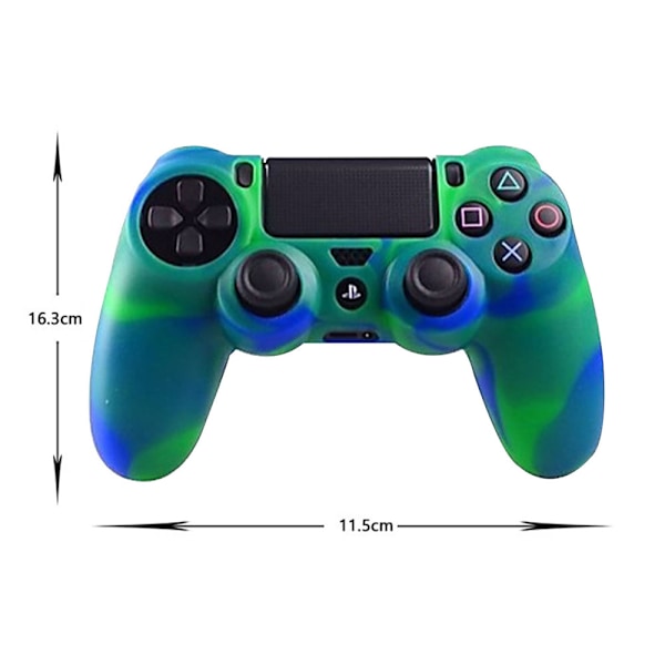 PS4-controller Skin Grip Cover Case Set Protective Soft