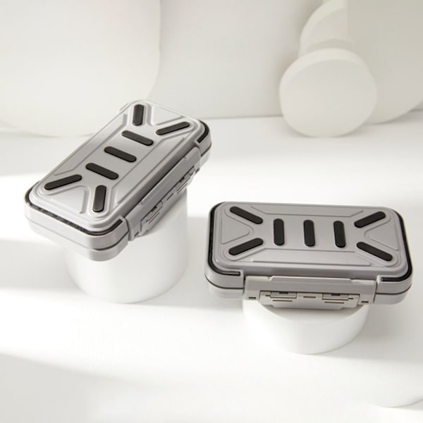 Pill Box Medicin Dispenser SVART black