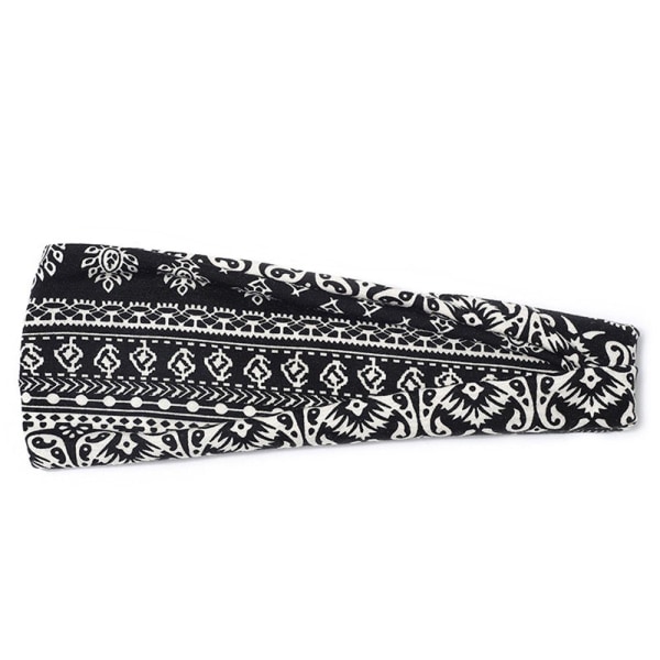 6 Pack Headbands Women Wide Headband Boho Floral Print Leopard