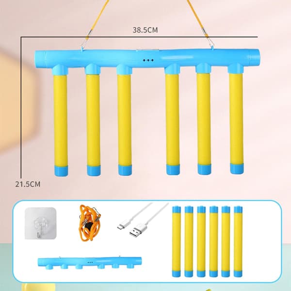 Catching Sticks Game for Kids and Adults - Hand-Eye Coordination Game Light yellow