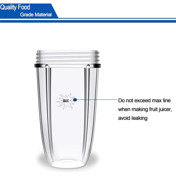 32 ounce koppar för blender reservdelar
