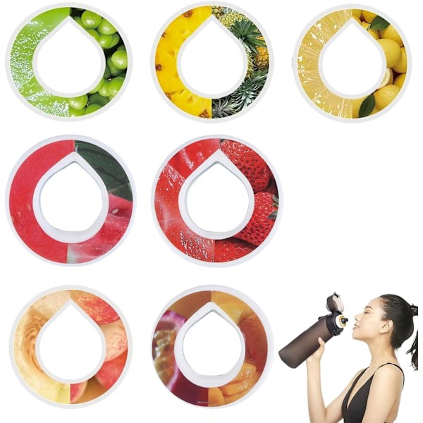Air Water Bottle Smaksatt Pods Pakke - Nye vannforsterkere med fruktsmak - Gi din daglige trening en deilig smaksatt vanndrikk pineapple flavor