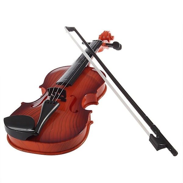 Supersöt miniviolin för barn, pedagogisk leksak, elektronisk fiol, pojke, flicka, lekrum, vardagsrum