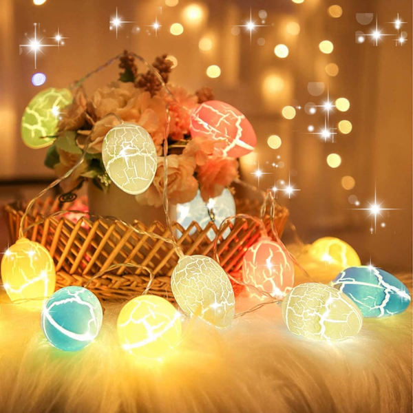 Pääsiäismuna valosarja, 20 LED pääsiäismuna valosarja, 3m/9.8ft