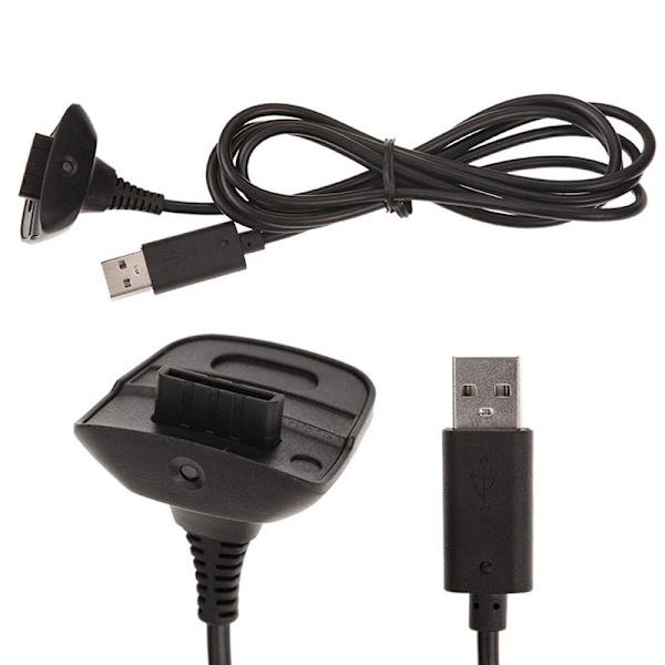 Langaton peliohjainsovitin USB-vastaanotin Xbox 360 -ohjaimelle Black