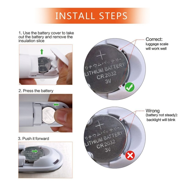 high-precision digital travel scale is suitable for luggage