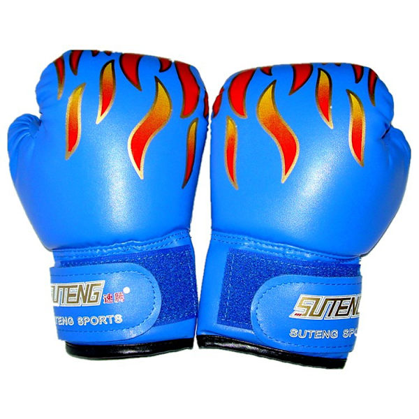 Flame boksehandsker til børn Sandbag boksehandsker blue