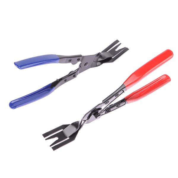 Car Headlight Repair Installation Tool Trim Clip Removal Pliers-FA- Red