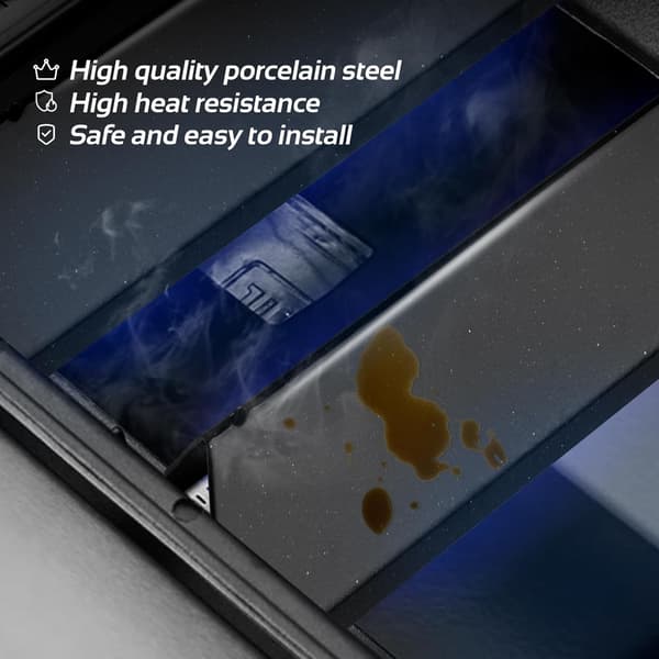Grillipolttimet ja Flavorizer Bars Weber Spirit I & II 200 -sarjaan 7635-3PCX{bt} 7635-3PCX-FA- 7635-3PCX -