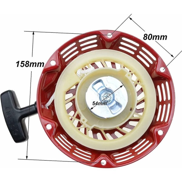 Kabelstarter Recoil Springs Udskiftning til GX160 GX168 GX200