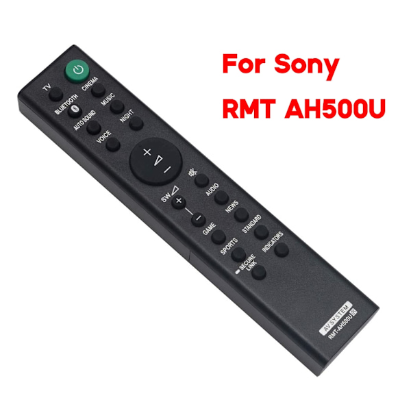 Ersattingsfjernkontroll for lydhøyttaler RMT-AH500U for SoundBar HT-S350 HT-SD35 SA-WS350 SA-S350 SA-WSD35 SA-SD35 lydsystem